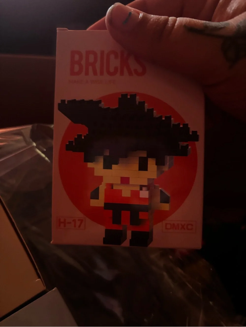 Pixel Figure Building Set - Pink